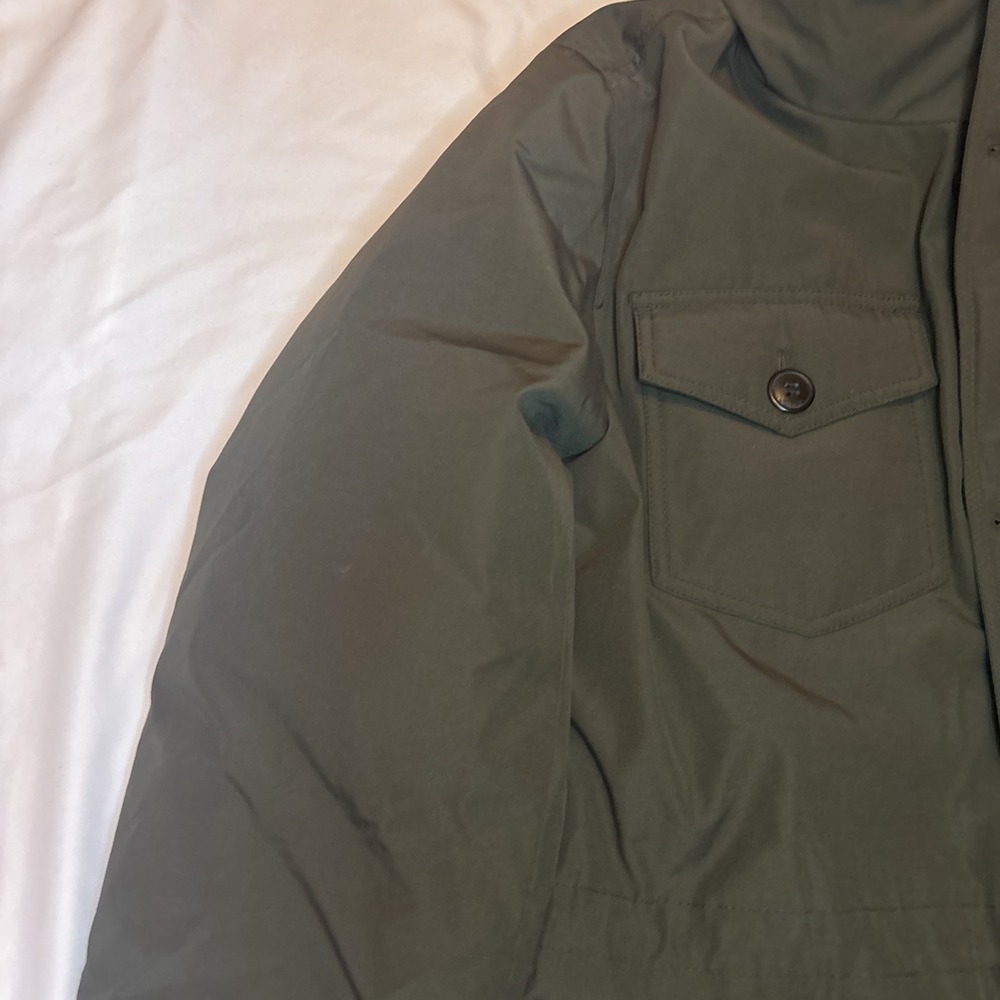 Levis‎ Jacket Mens XLarge green  Faux Fur Hood Parka Coat Winter - Picture 5 of 16